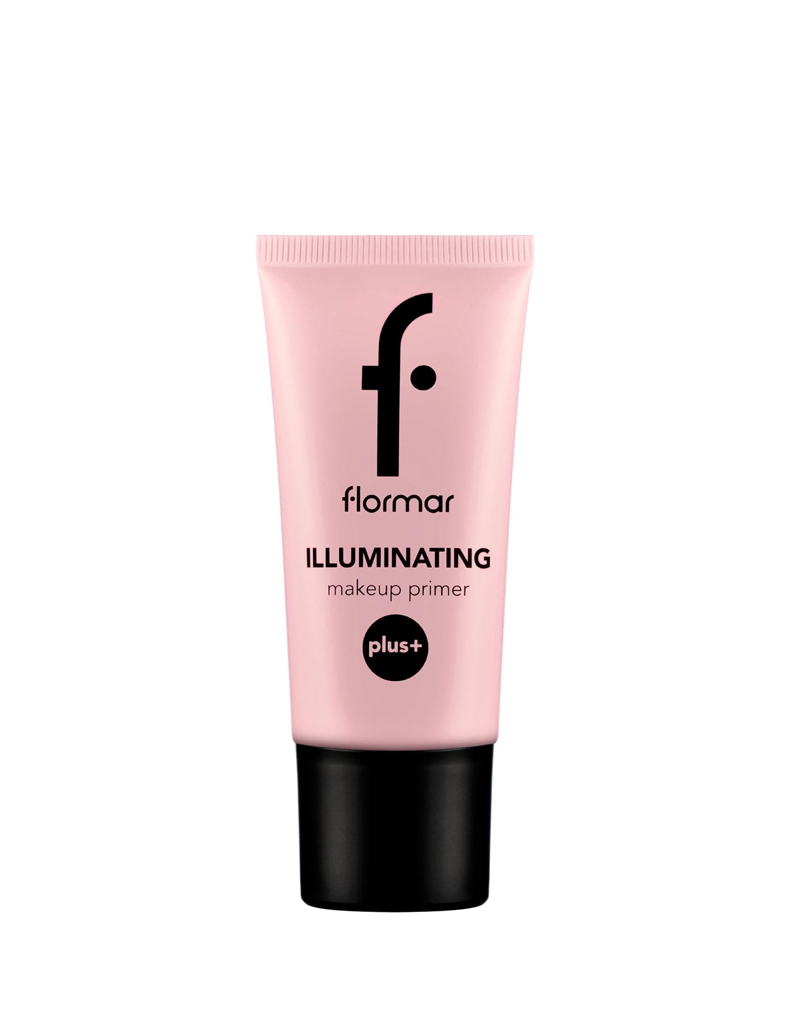Flormar Illuminating Makeup Primer Plus+ – Luminous Glow Base, Moisturizing Gel-Cream Texture, Helps Makeup Look Flawless All Day