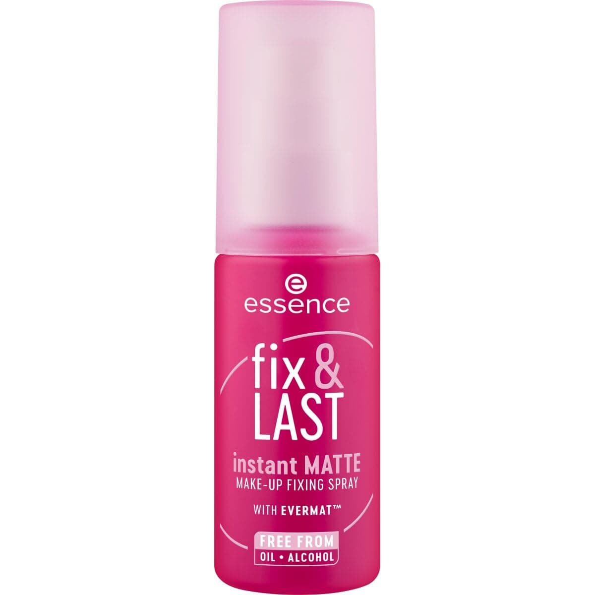 fix & last instant matte make-up fixing spray, transparent, matting, fixing, matte, vegan, oil-free, perfume, alcohol-free, pack of 1 (50 ml)