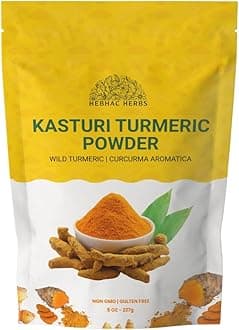 Kasthuri Manjal Powder for Skin and Face Care| Wild Turmeric powder | Curcuma Aromatica | Helps Acne skin
