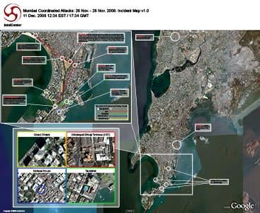 IntelCenter Mumbai Coordinated Attacks: 26-28 Nov. 2008 Incident Wall Chart v1.0