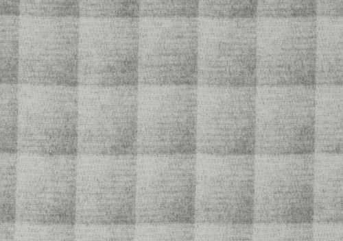 Roros Tweed Blankets - Lambswool throw: Light/Grey (180 cm x 130 cm )