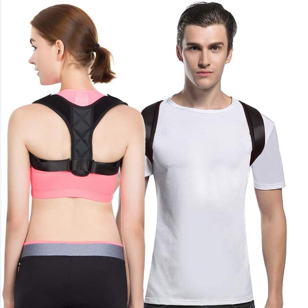 Fane Posture Corrector, Adjustable Back Straightener Support Brace, Effective and Comfortable Posture Brace Support, Perfect for Spinal, Neck, Shoulder & Upper Back Pain Relief