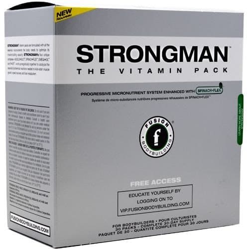 Fusion Bodybuilding Strongman 30/Packets