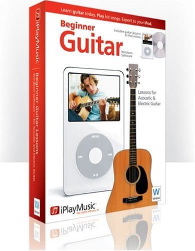 iPlayMusic Beginner Guitar Lesson Software for PC and MP3