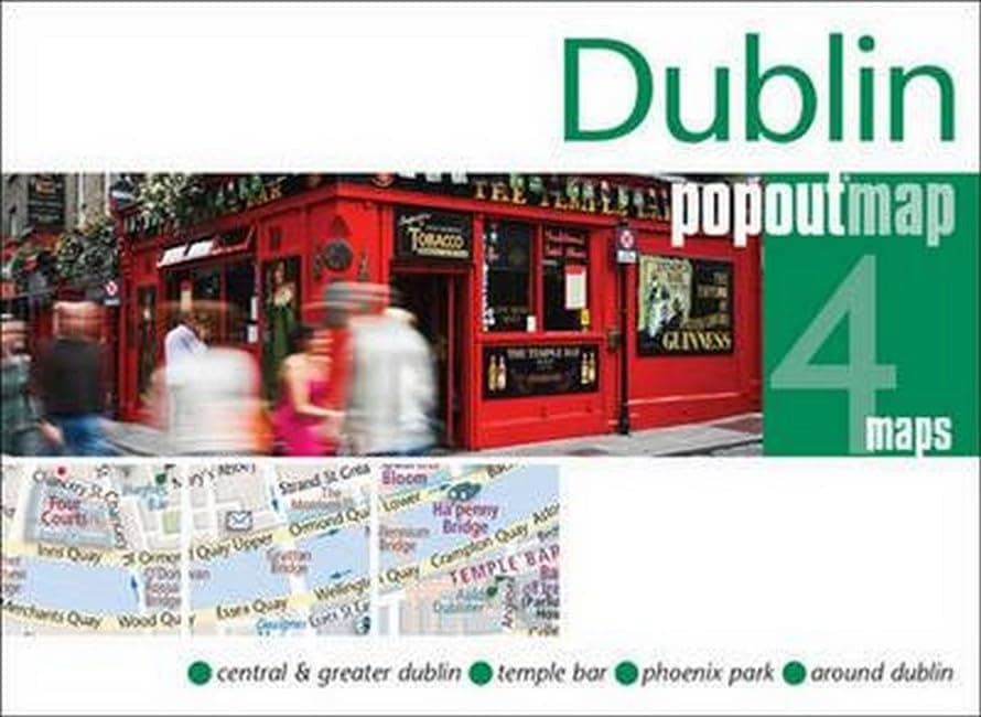 Dublin PopOut Map Map – Folded Map, March 11, 2014