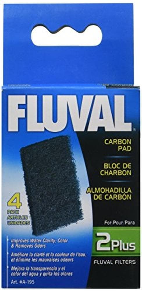 Fluval 2 Plus Carbon Pads, 4-Pack