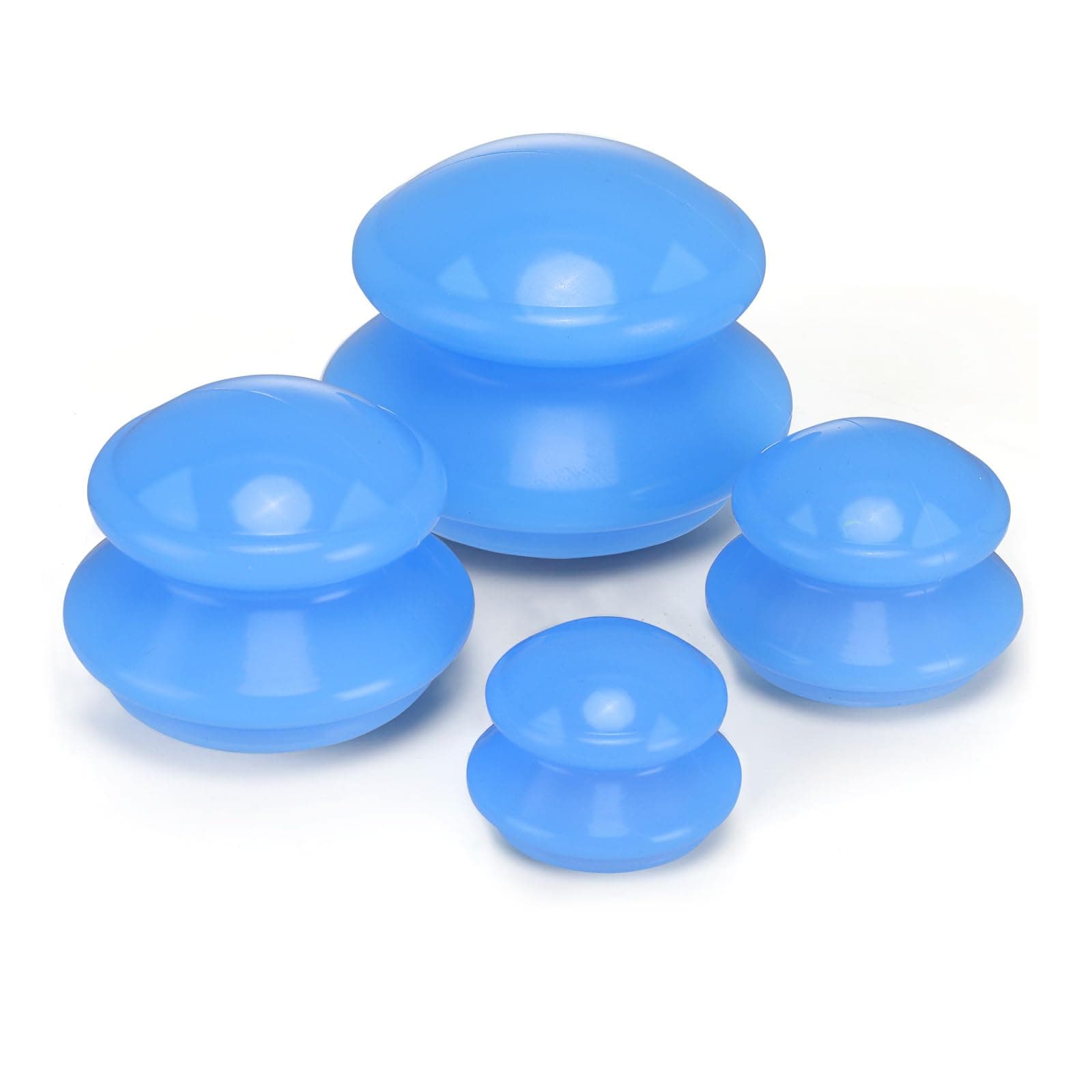 Silicone Cupping Therapy Set, Professional Studio and Home Cupping Set Massage Therapy Cups, Chinese Massage Cups for Cellulite Reduction Cupping Kit,Muscle and Joint Pain Myofascial Cupping Massager