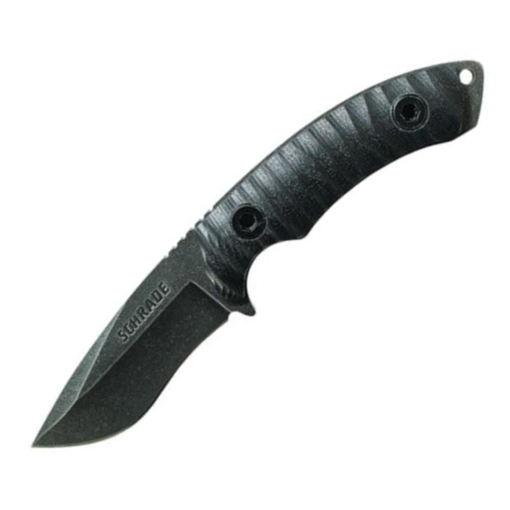 Schrade SCHF35 Full Tang Drop Point Re-Curve Fixed Blade Knife