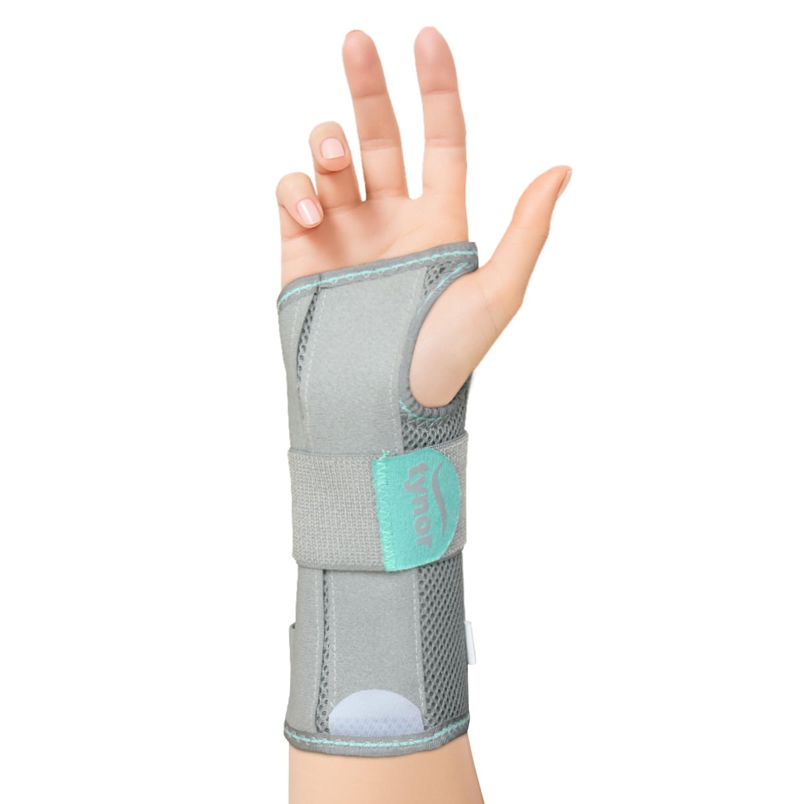 Tynor Wrist & Forearm Splint, Grey, Left, Large, 1 Unit