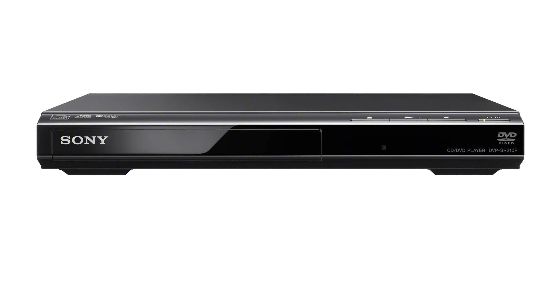 DVPSR210P DVD Player, black