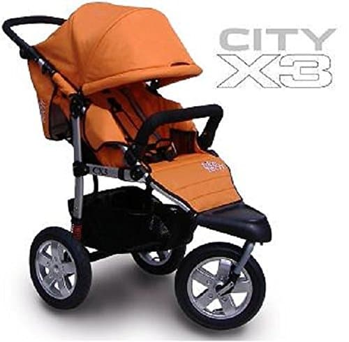 City X3 Swivel Stroller Color: Orange