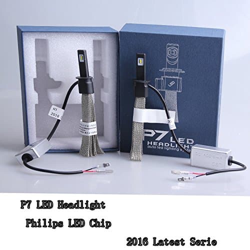 Kit Philips Chip Copper Cooling Belt LED Headlight H1 96W 9600LM Car Light Convention