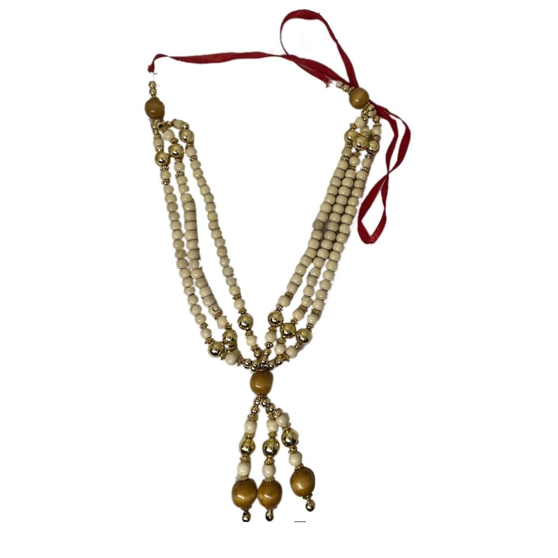 DT DECTONE Religious Mala for God Idol Mala for Murti Statue Gods Idols, Mala for Temple Idols, Pooja Haar Mala for Idols Pack of 1