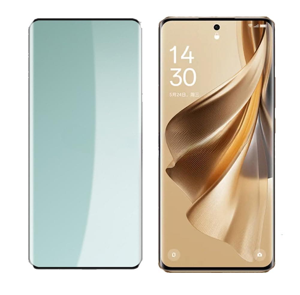 Kepuch 2 Pack Tempered Glass Screen Protector for Oppo Reno 10, Reno 10 Pro