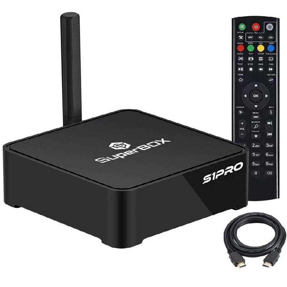 SUPERBOX S1 PRO 2020 Latest and Greatest Model ca us Channels No Subscription fee.