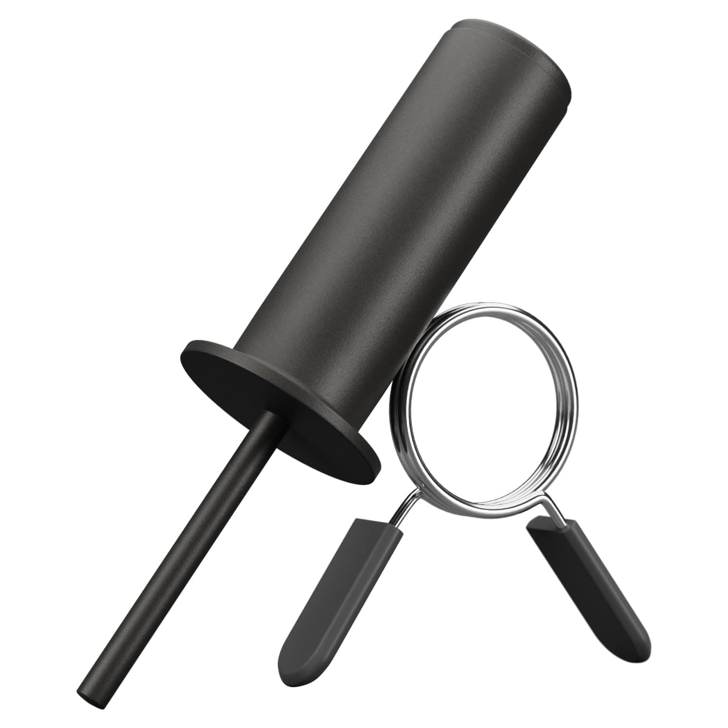 Weight Stack Pin, Gym Pin with Spring Clip Collar, Weight Pins for Weight Stack Machine, Weight Stack Extender Pin Strength Training Equipment for Commercial Gym and Home Gym