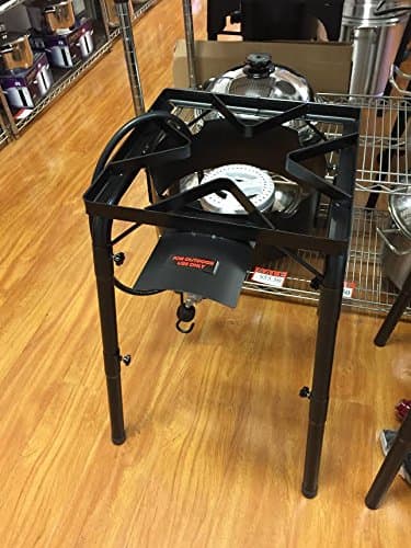 MAXCOOK Big Flame High Pressure Cast Iron Single Burner