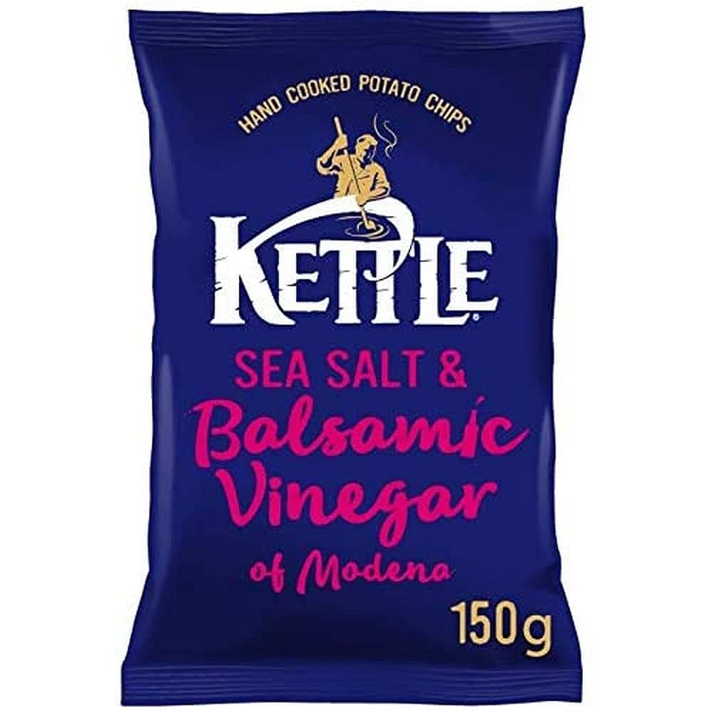 Kettle Chips Balsamic Vinegar & Sea Salt 150g