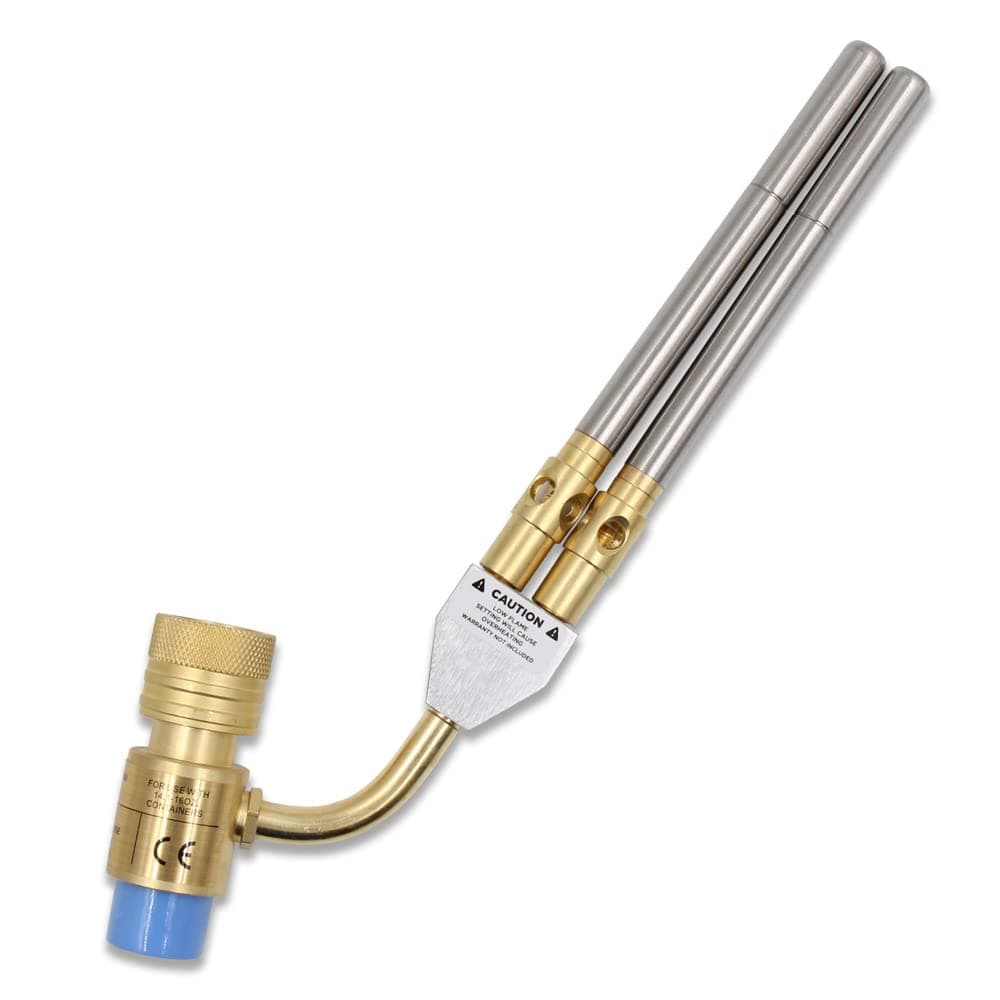 CAY Double Head Gas Torch For MAPP Tank
