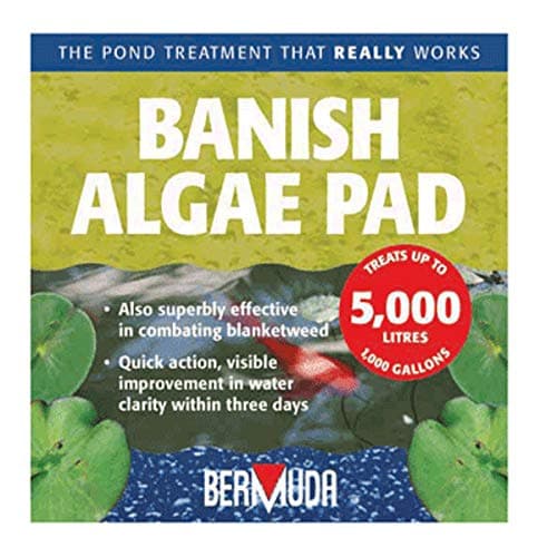 Bermuda Banish Algae Pad Pond Treatment