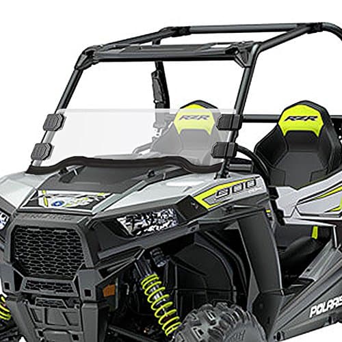 Polaris RZR Clear Half Windshield - Polaris UTV Windshield for 2015-18 RZR 900/15-18 RZR S 900/2015-18 RZR XC 900/14-18 RZR 1000/14-18 RZR 4 1000¨Half Windshield