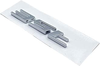 Letter Emblem Chrome Glossy Black ABS 3.0 5. V6 V8 20T 25T 30T 35T Fit for Jaguar XJ F-Type F-PACE E-PACE Badge Trunk Logo(Silver35T)