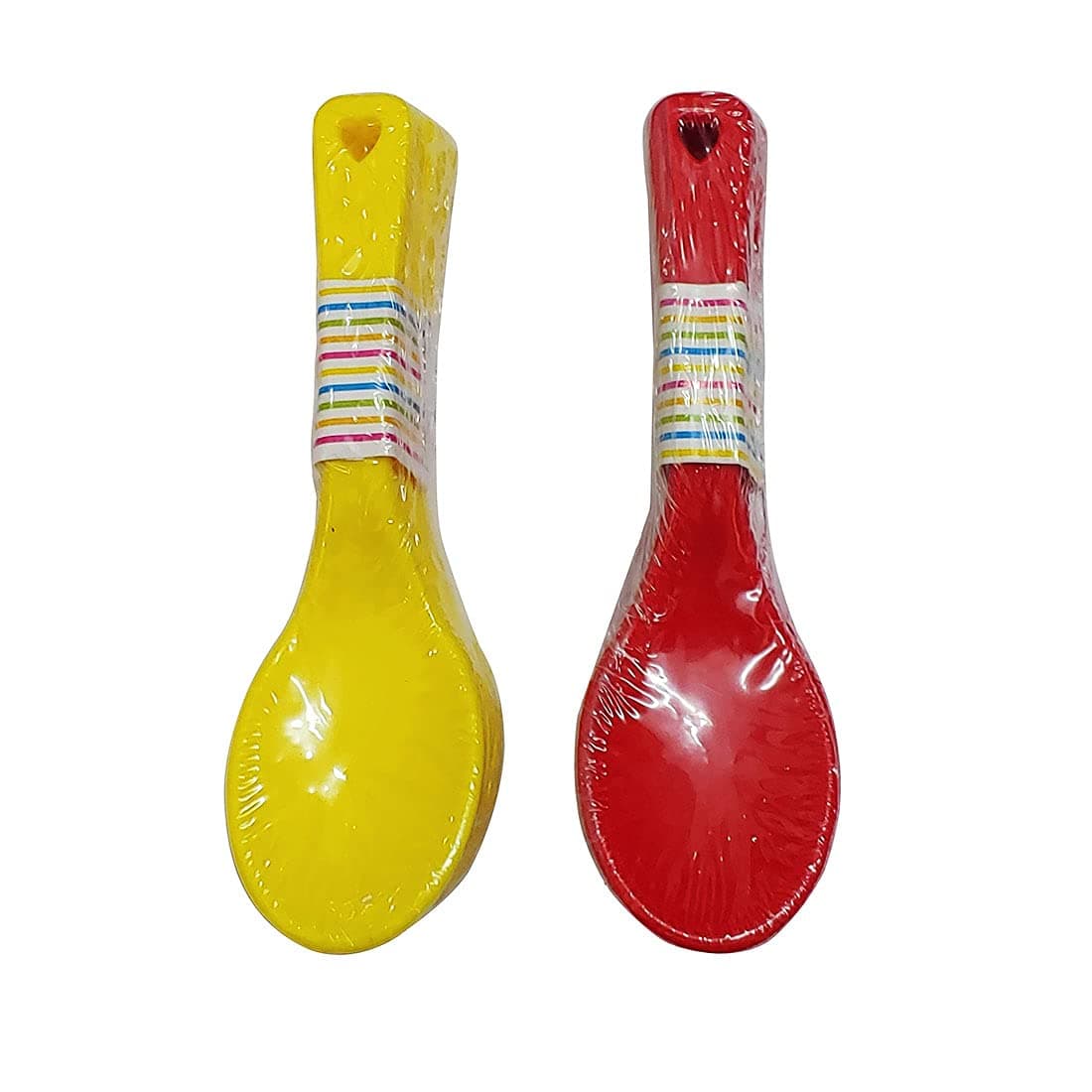 faas Plastic12 Pieces Masala Spoon Set for Home/Kitchen Length (11CM)