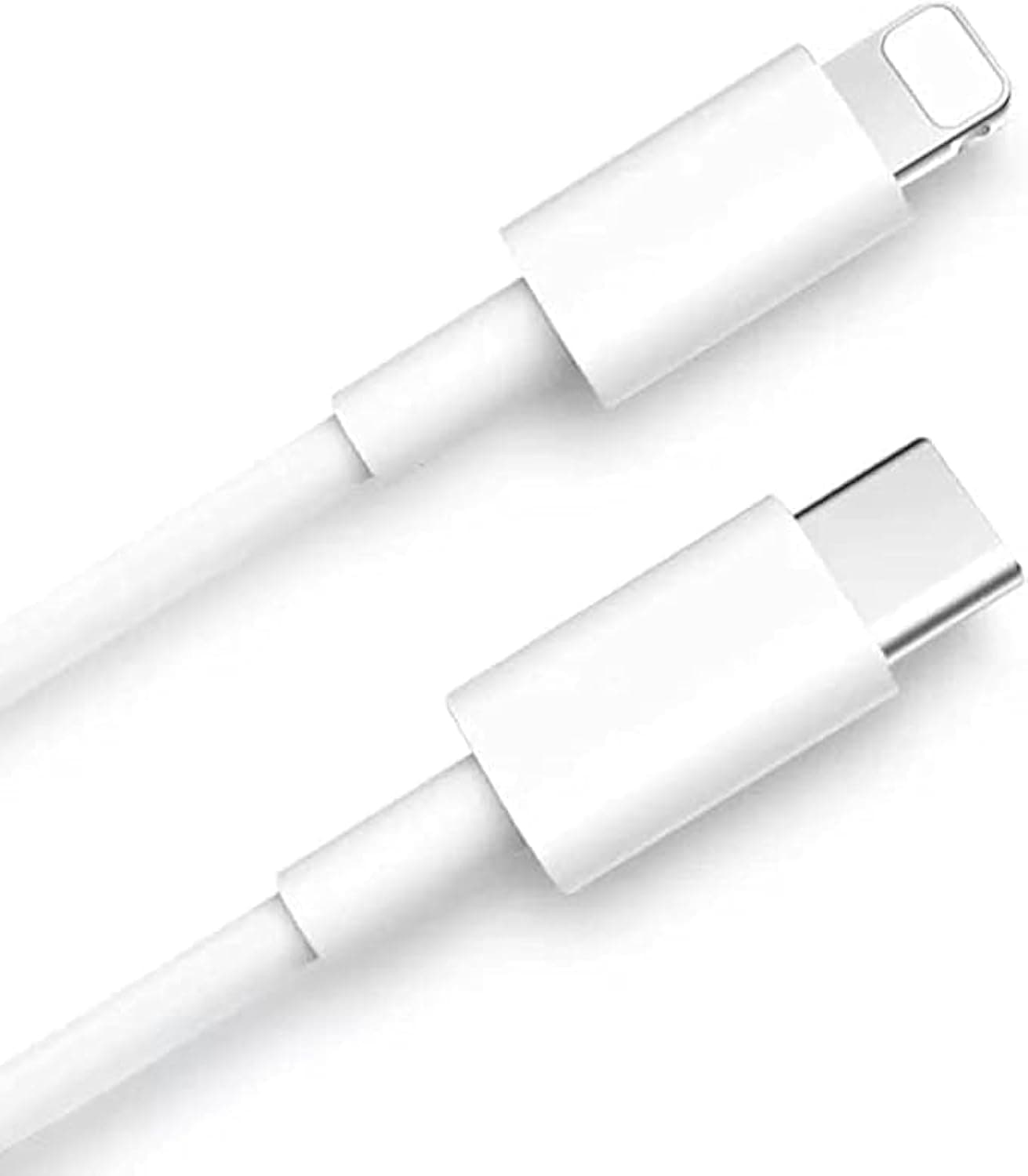 ECVV USB C to Lightning Cable 20W Fast Charging [MFi Certified] Compatible with iPhone 13 Pro Max/12/11 Pro/X/XS/XR/8 Plus/AirPods Pro, 1M, White
