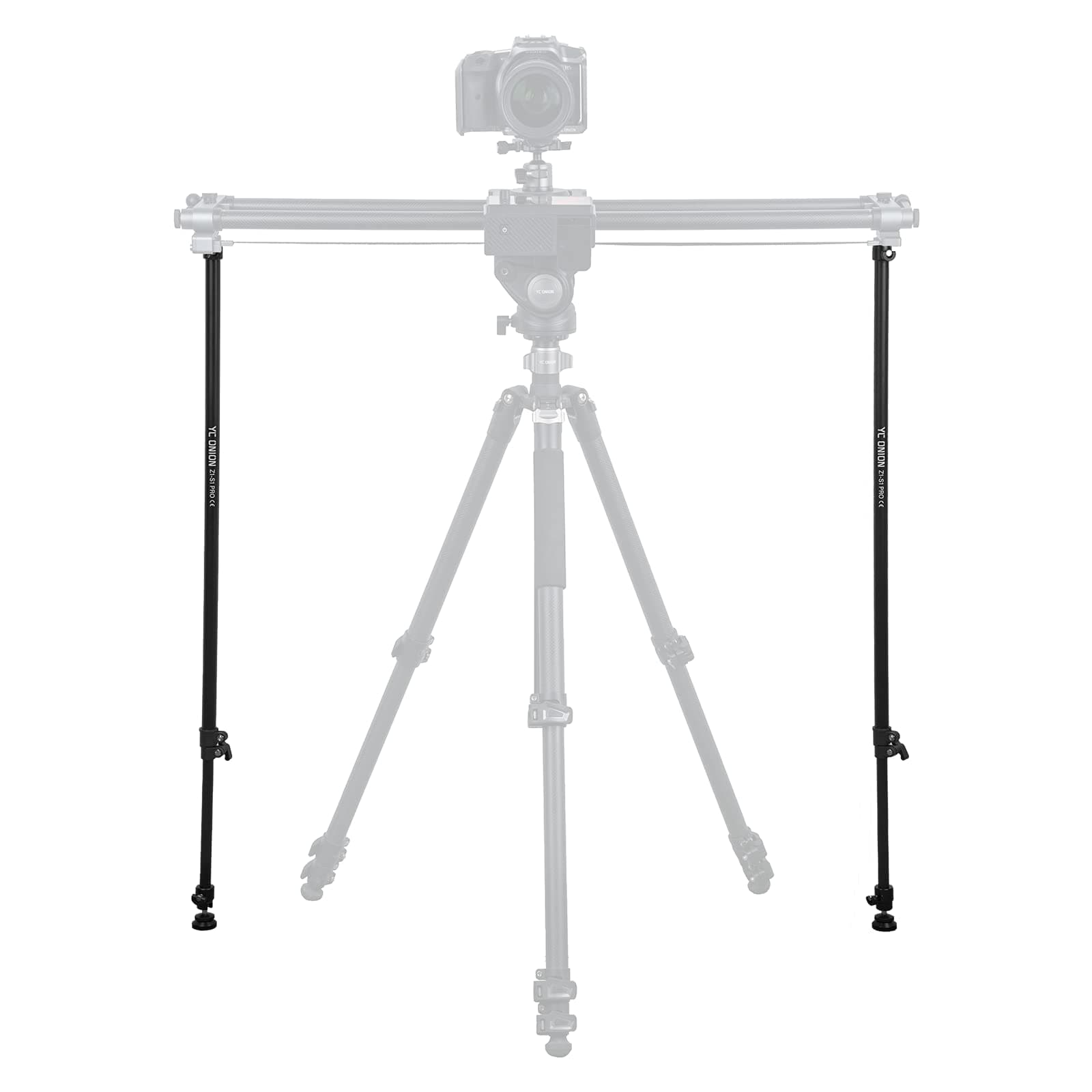 Camera Slider Z1-S1 Pro Stability Arms, Adjustable Support Arm Stabilizer Tripod Support Arms for Increasing Stability, 2-Pack Lightweight Camera Arms，Drying Racks for Photography