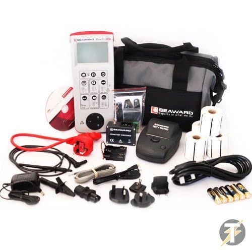 Seaward Primetest 250+ PAT Tester KIT67 with Pro Bundle and Test n Tag Serial Printer
