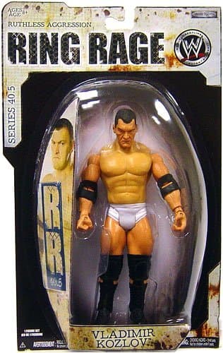 WWE Wrestling Ruthless Aggression Ring Rage Series 40.5 Action Figure Vladimir Kozlov
