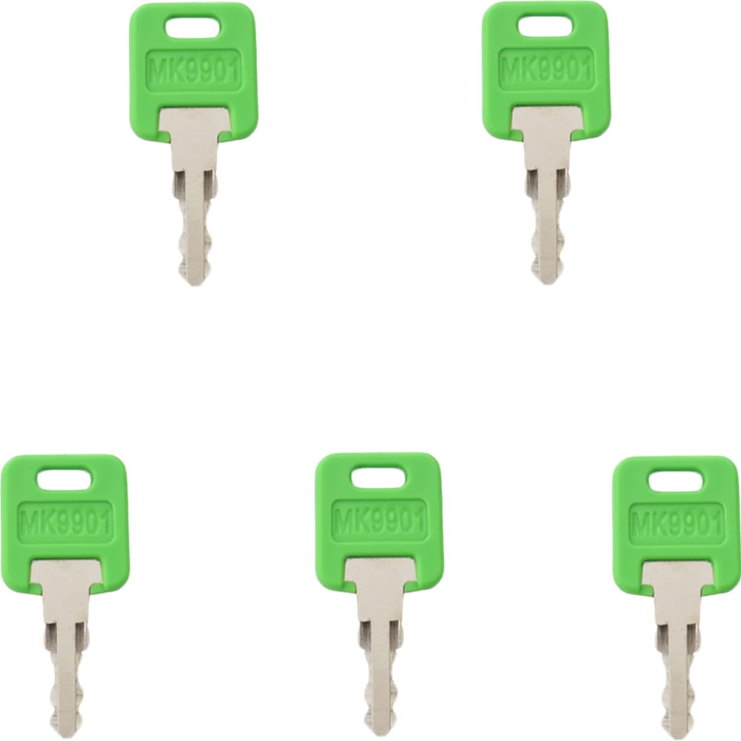 5 RV Motorhome Master Keys Fastec FIC Code MK9901 - 6601 Global Travel Trailer