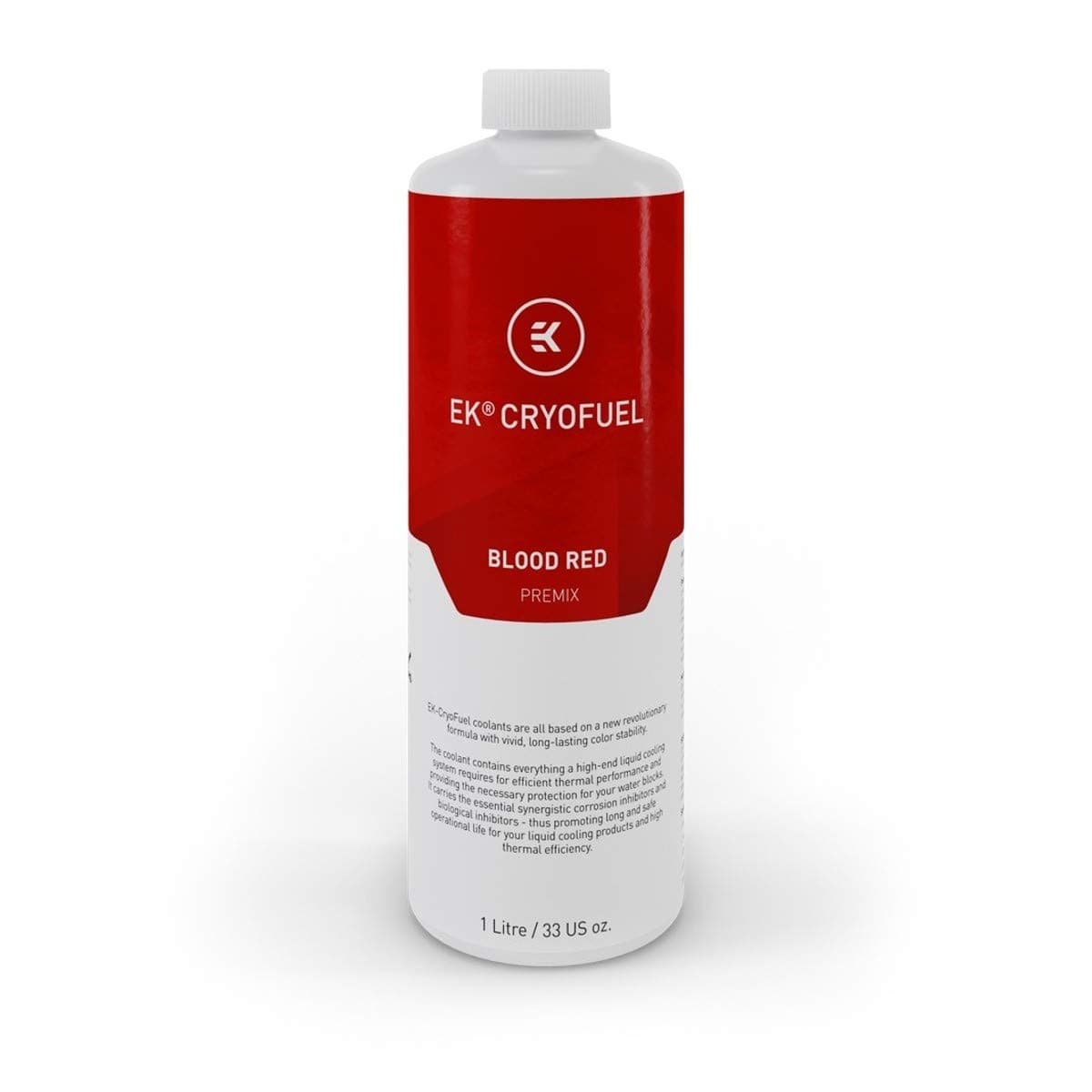 EKWB EK-CryoFuel Premix PC Coolant, 1000mL, Blood Red