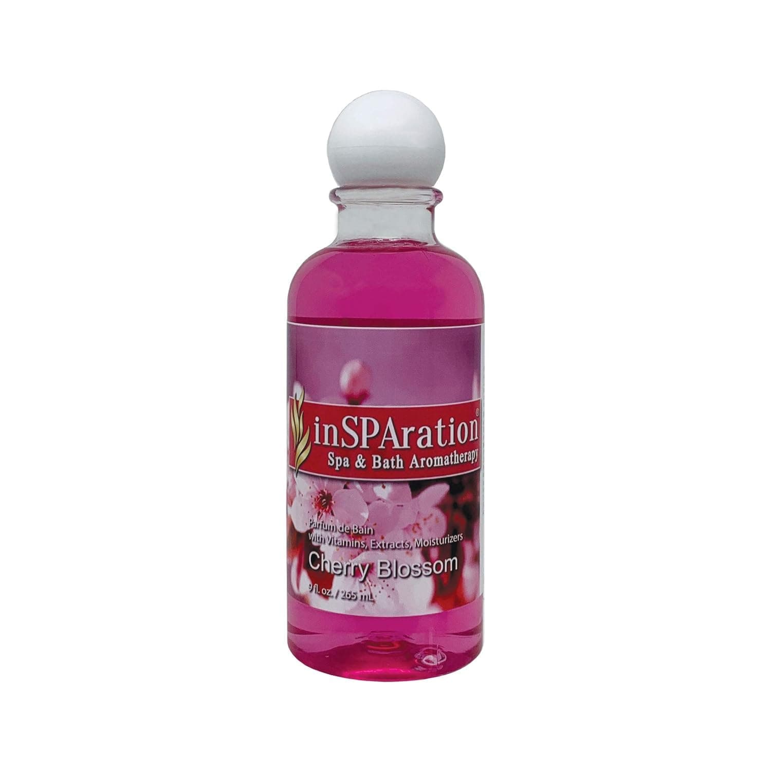 Spa and Bath Aromatherapy 112X Spa Liquid, 9-Ounce, Cherry Blossom