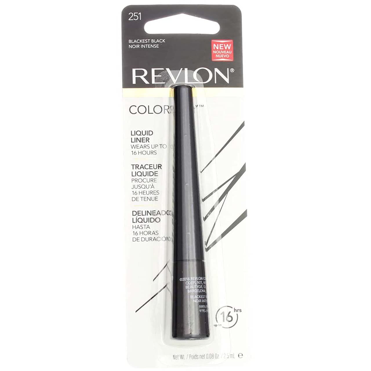 REV C/STAY #251 LIQ E/LNR BLK