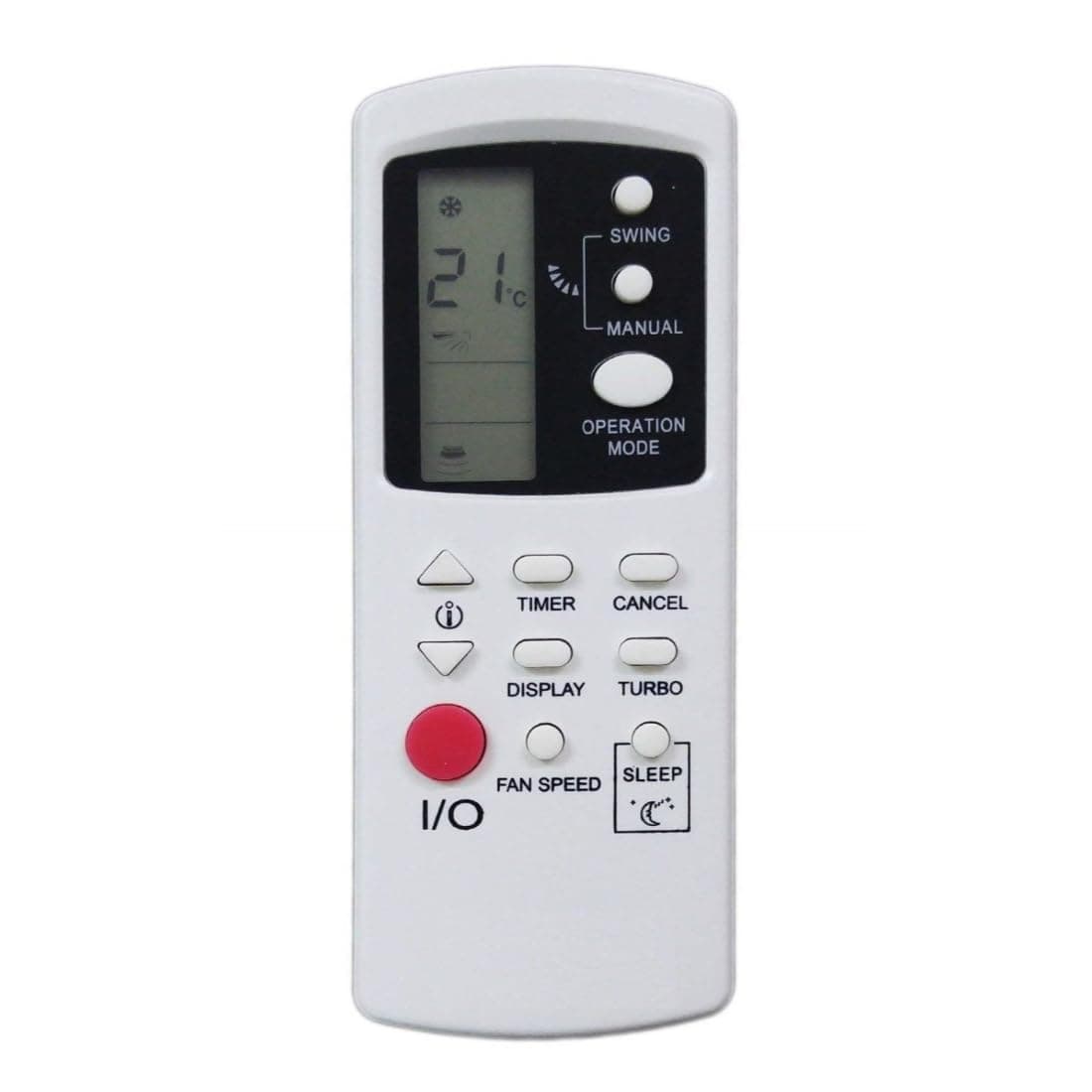 Upix AC Remote No. 190 (No Backlight), Compatible/Replacement for Hyundai AC Remote Control (Exactly Same Remote Will Only Work)