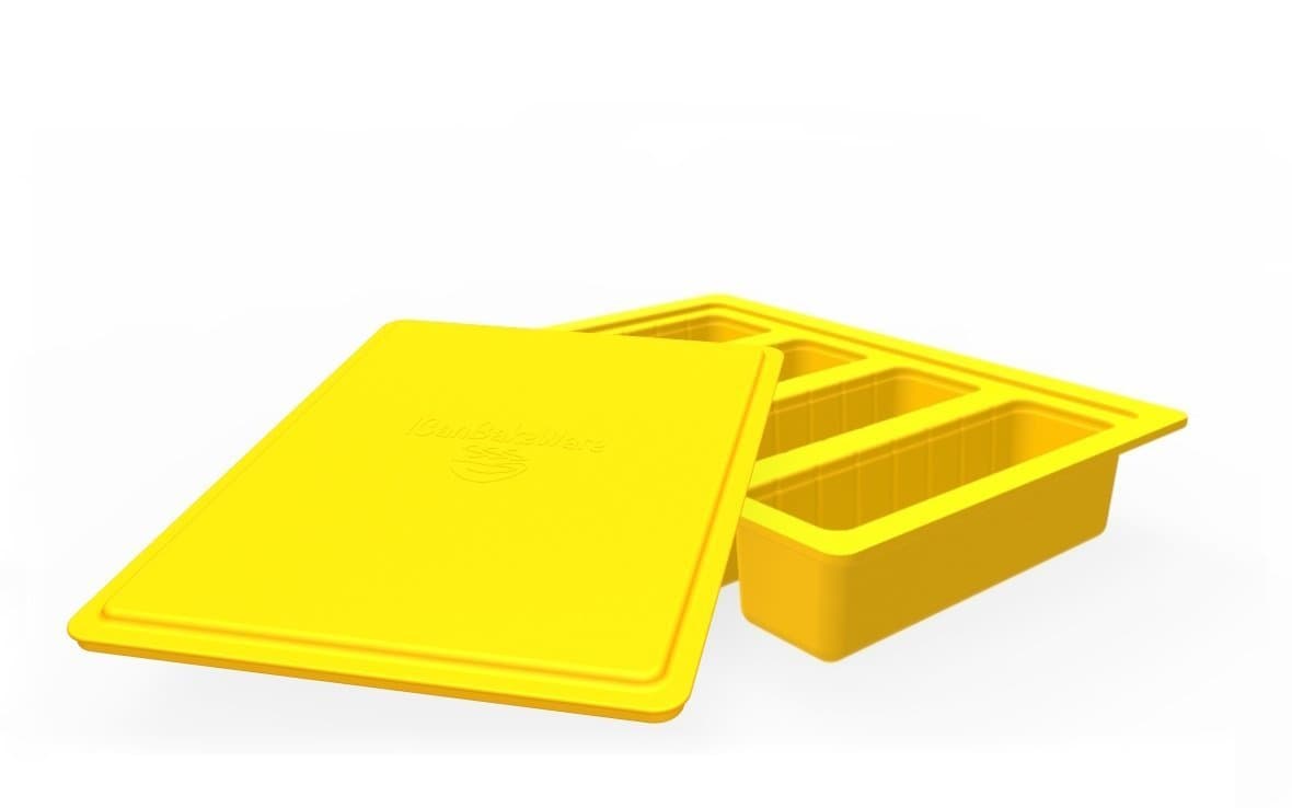 icanbakeware Gourmet Butter Mold , yelow
