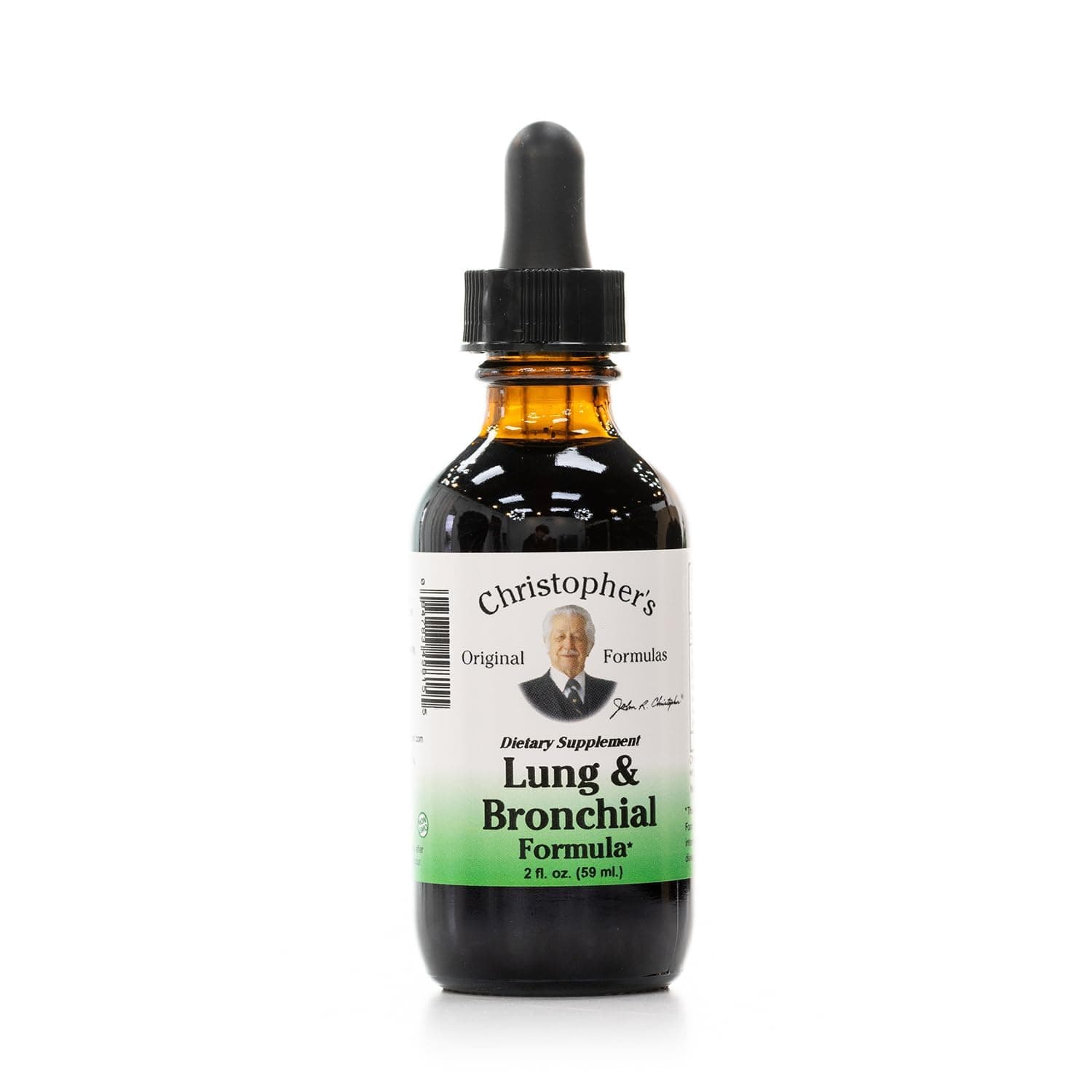 Lung & Bronchial Formula, 2 oz Liquid - Natural Respiratory Support
