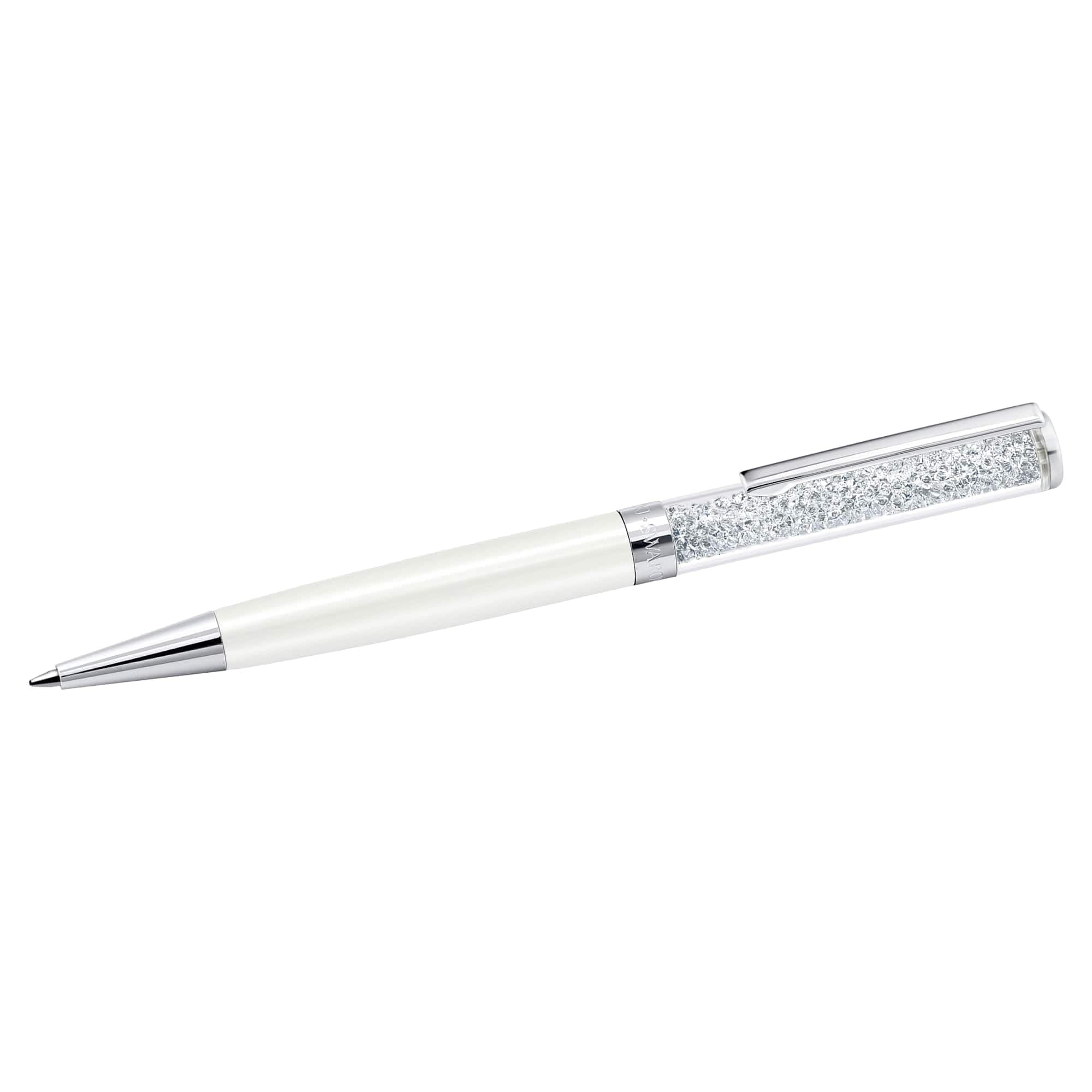 Authentic Crystalline White Crystal Ballpoint Pen