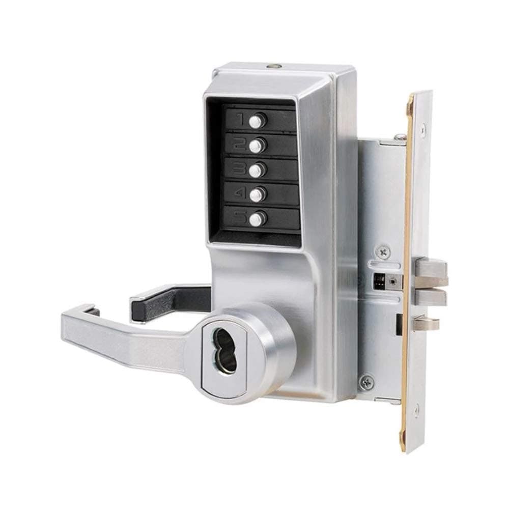 Kaba Simplex L8146B-26D-41 Lever Mechanical Pushbutton Lock Key Bypass Mortise Prep For Best SFIC Le