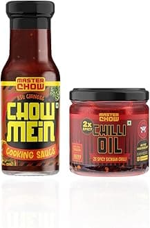 - Chilli Chow Flavor: Chowmein Sauce With 2X Spicy Chilli Oil | All Natural Ingredients | Made In Small Batches | Get Street Style Chowmein In Just 10 Minutes - 0.91 Kg