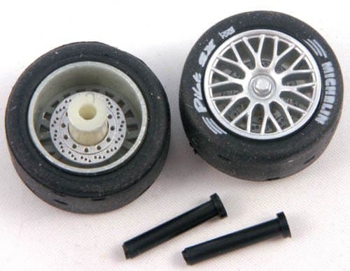 Fly Car Model 79213 Front Axle with BBS Rims for Viper GTS-R