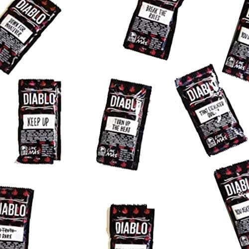 50 Taco Bell Diablo Sauce Packets Each Will Feature Its Own Special Saying