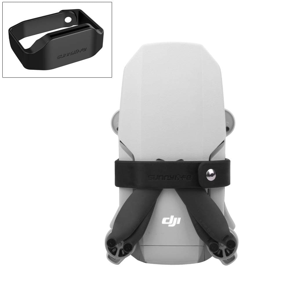 Silicone Propeller Holder for DJI Mavic Mini Drone Accessories Quick Release Storage Bracket Propeller Blade Holder (Black)