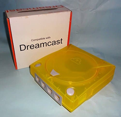 Replacement Translucent YELLOW Shell Case for Sega Dreamcast Console