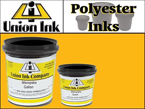 Union Poly Ink - Plastisol Screen Printing Ink for Polyester - Golden Yellow (Quart)