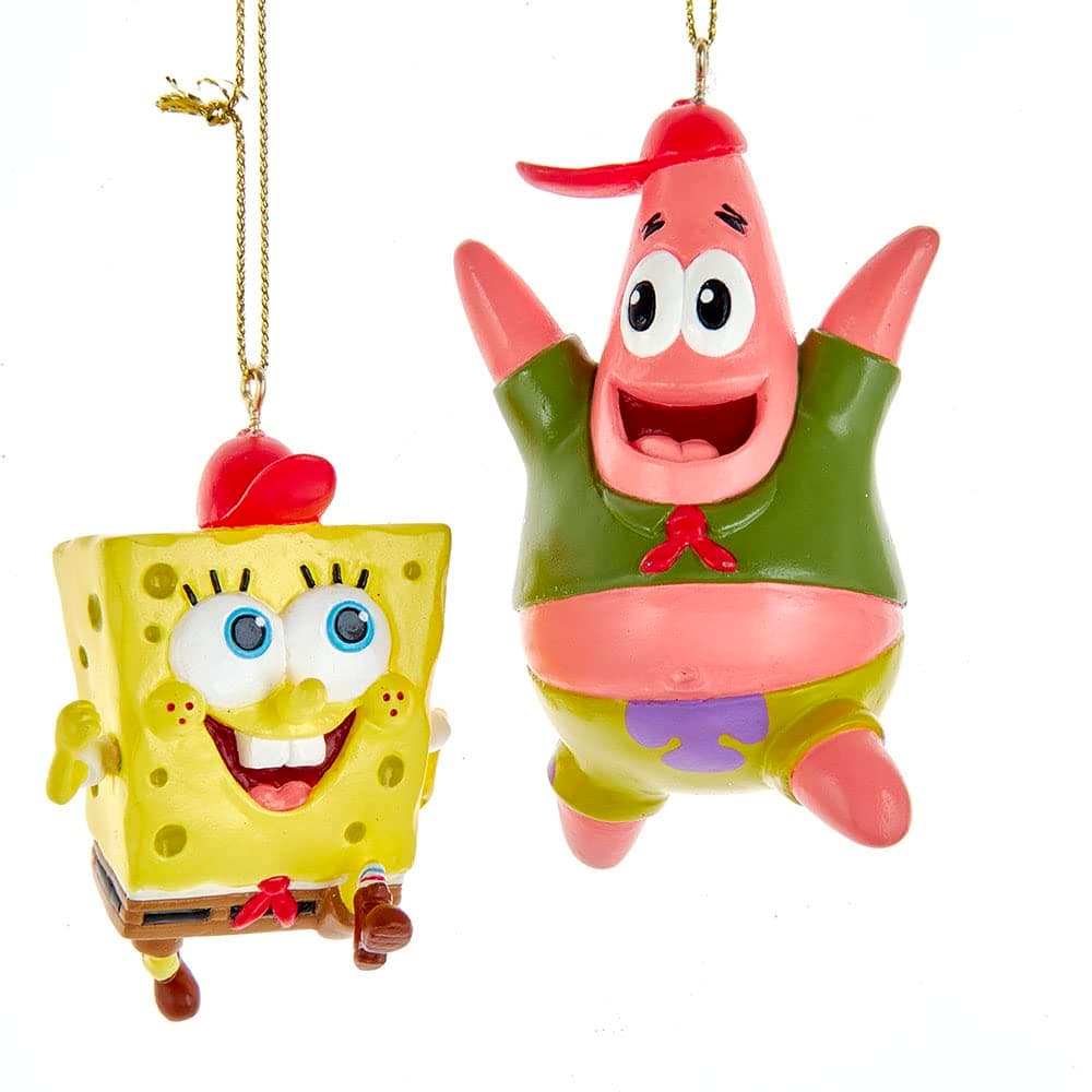 Spongebob Squarepants™ Kamp Koral Ornaments, 2 Assorted