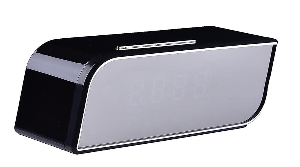 Hidden Camera WiFi Security Camera With Alarm Clock,Umootek HD 1080P Wireless IP Spy Camera Network Camera Night Vision Motion Detection Display Real-time Home Surveillance