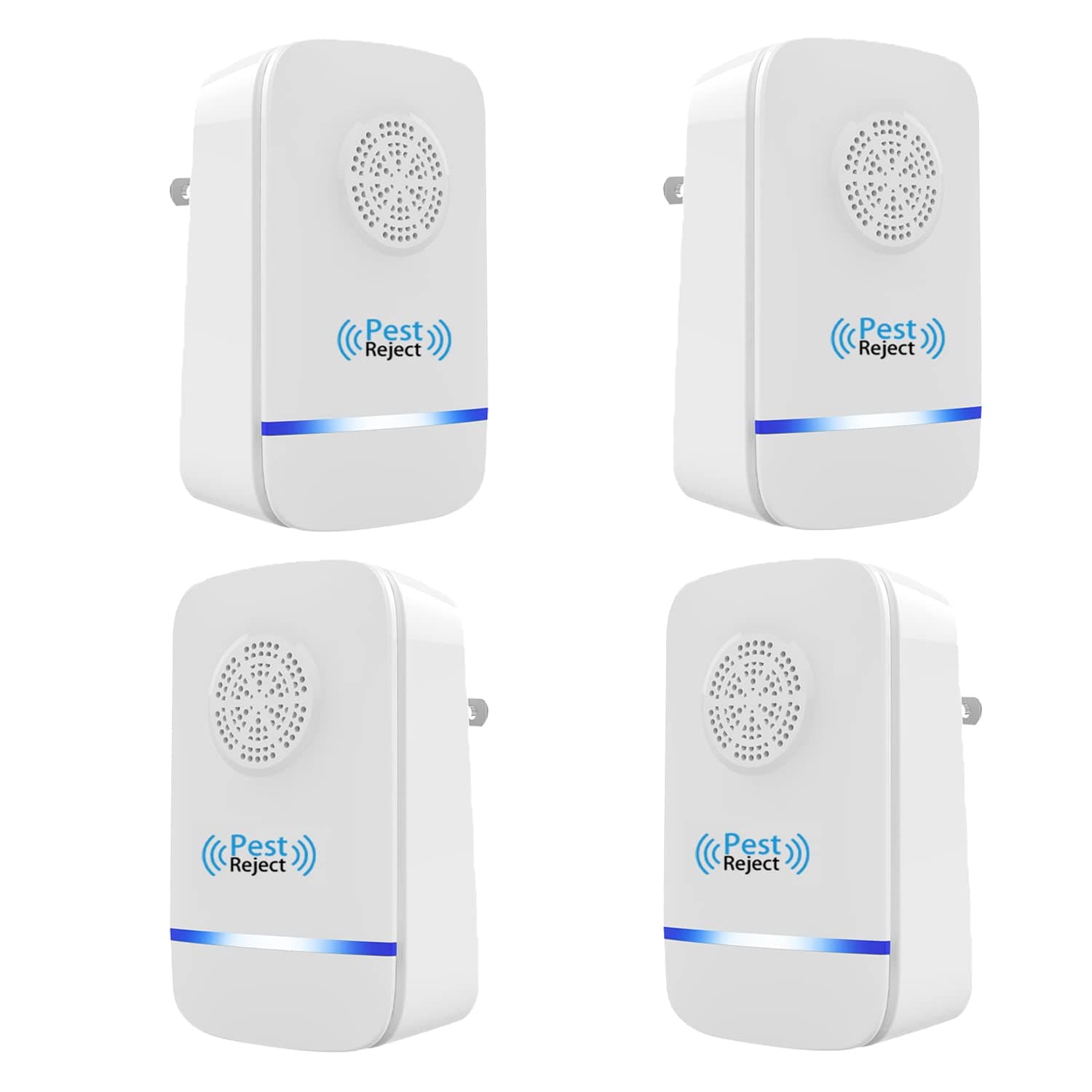 Ultrasonic Pest Repeller, Electronic Mouse Repellent plug in Pest Control for Mouse, Anti, Rat, Spider, Rodent, Fly, Mosquitoes, Harmless to Pets and Human