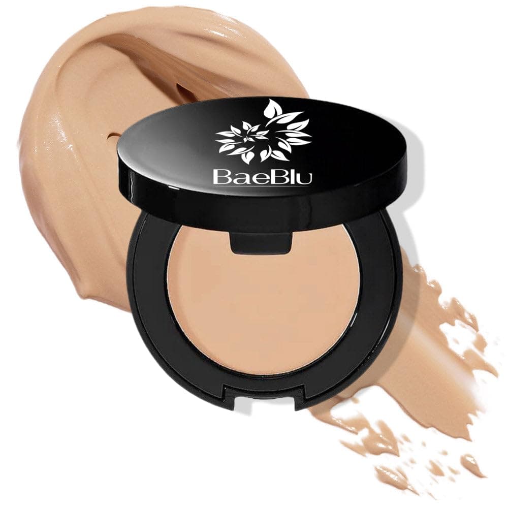 BaeBlu Organic Concealer, FULL Coverage Cover Up, 100% Natural, Made in USA, Paradise